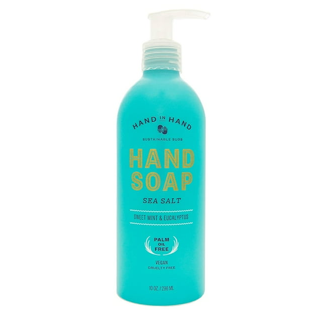 Hand in Hand Soap Liquid Hand Soap Sea Salt Sweet Mint & Eucalyptus