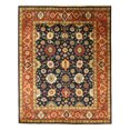 thumbnail image 1 of Hand-knotted Wool Navy Traditional Oriental Super Mahal Rug, 1 of 3