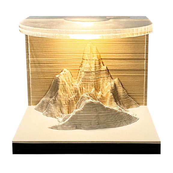 Hand-loaded Panoramic Tree House 3D Sticky Notes – Eco-Friendly, Stress Relief Fun, Perfect Gift for Office or Home