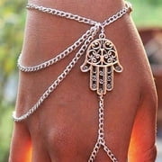 Hand of Fatima Hamsa Body Jewelry Bracelet for Women Special Occasion Birthday Holiday