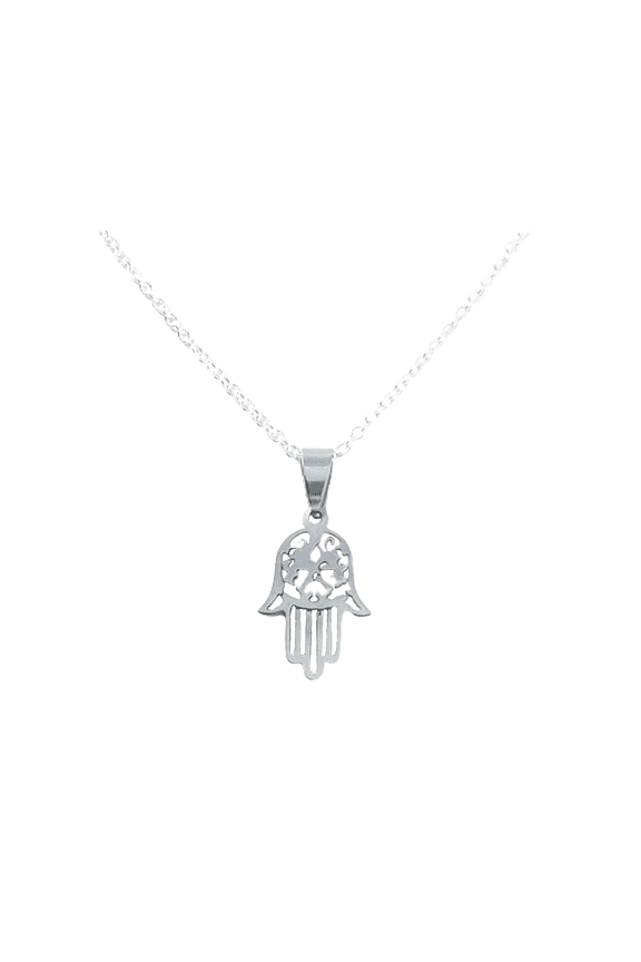 Hand of Hamsa Pendant Necklace
