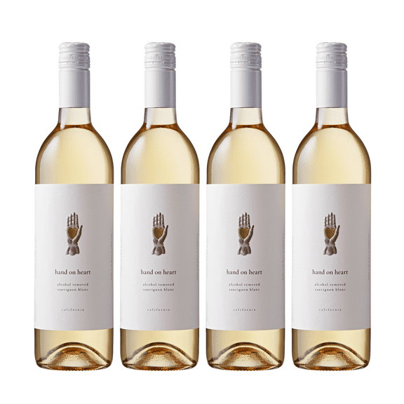 Hand on Heart Non-Alcoholic Sauvignon Blanc - 4 Pack