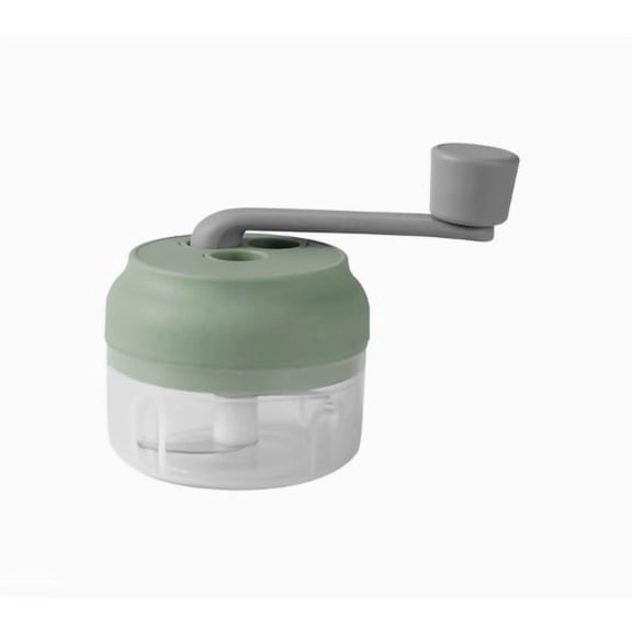 Hand-operated Mini Garlic Press and Cutter - Efficient Kitchen Tool for Garlic, Ginger, and More