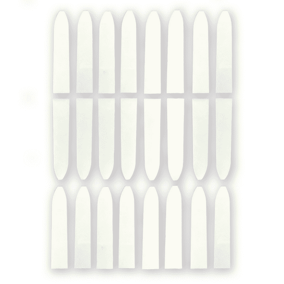 Kirk McCullough Cut-Down Duck Calls Hand-Punched Mylar Duck Call Reeds, 24 Pack #10 (10 mil)