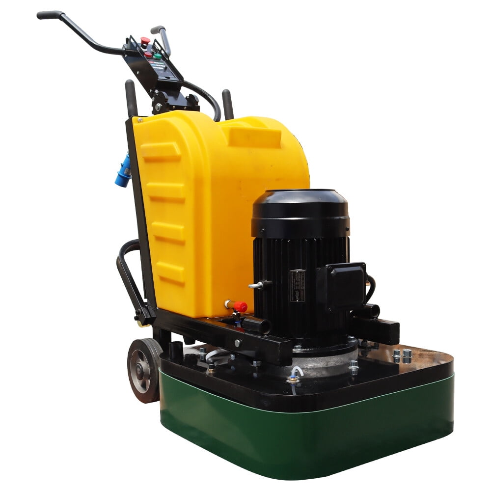 Hand-push Concrete Ground Epoxy Floor Grinder Wet and Dry Ground Sander ...