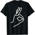 thumbnail image 1 of Hand signal ok T-Shirt, 1 of 4