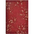 thumbnail image 1 of Hand-tufted Red Floral Area Rug, 1 of 2