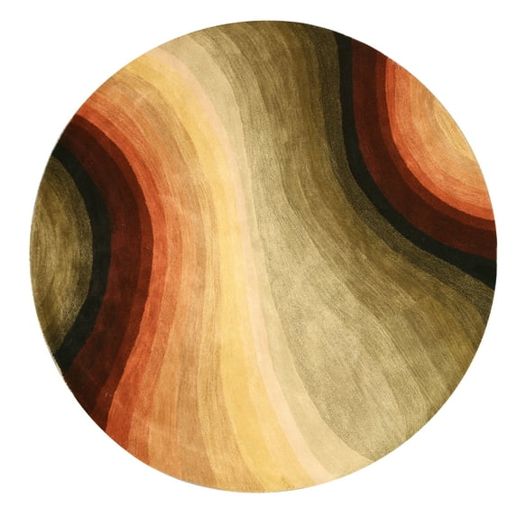 Hand-tufted Wool Contemporary Abstract Desertland Rug