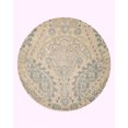 thumbnail image 1 of Hand-tufted Wool Ivory Transitional Paisley Jain Rug, 1 of 4
