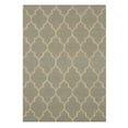 thumbnail image 1 of Hand-tufted Wool Light Green Traditional Trellis Moroccan Rug, 1 of 5
