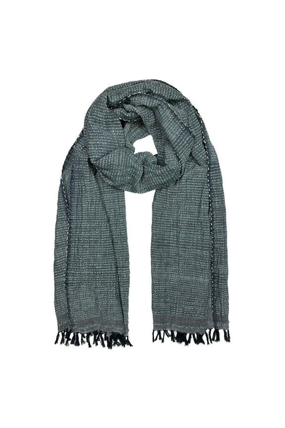 Hand-weaved cotton scarf