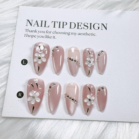 Hand-worn Nail Flower Removable Nail Sticker