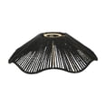 thumbnail image 1 of Hand-woven Black Vintage Pendant Lamp Shade for Ceiling Light Fixture – Decorative Wicker Hanging Lamp Cover, Boho Chic Home Décor, 1 of 5