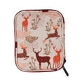 thumbnail image 1 of Hand-woven kit Sika deer Dusknt Tool Bag Crochet Hooks Case Empty Zipper Bags Portable Travel Crochet Storage Bag Organizer With Pocket And Crochet Holder Slots For Carrying Various Crochets Needles, 1 of 9