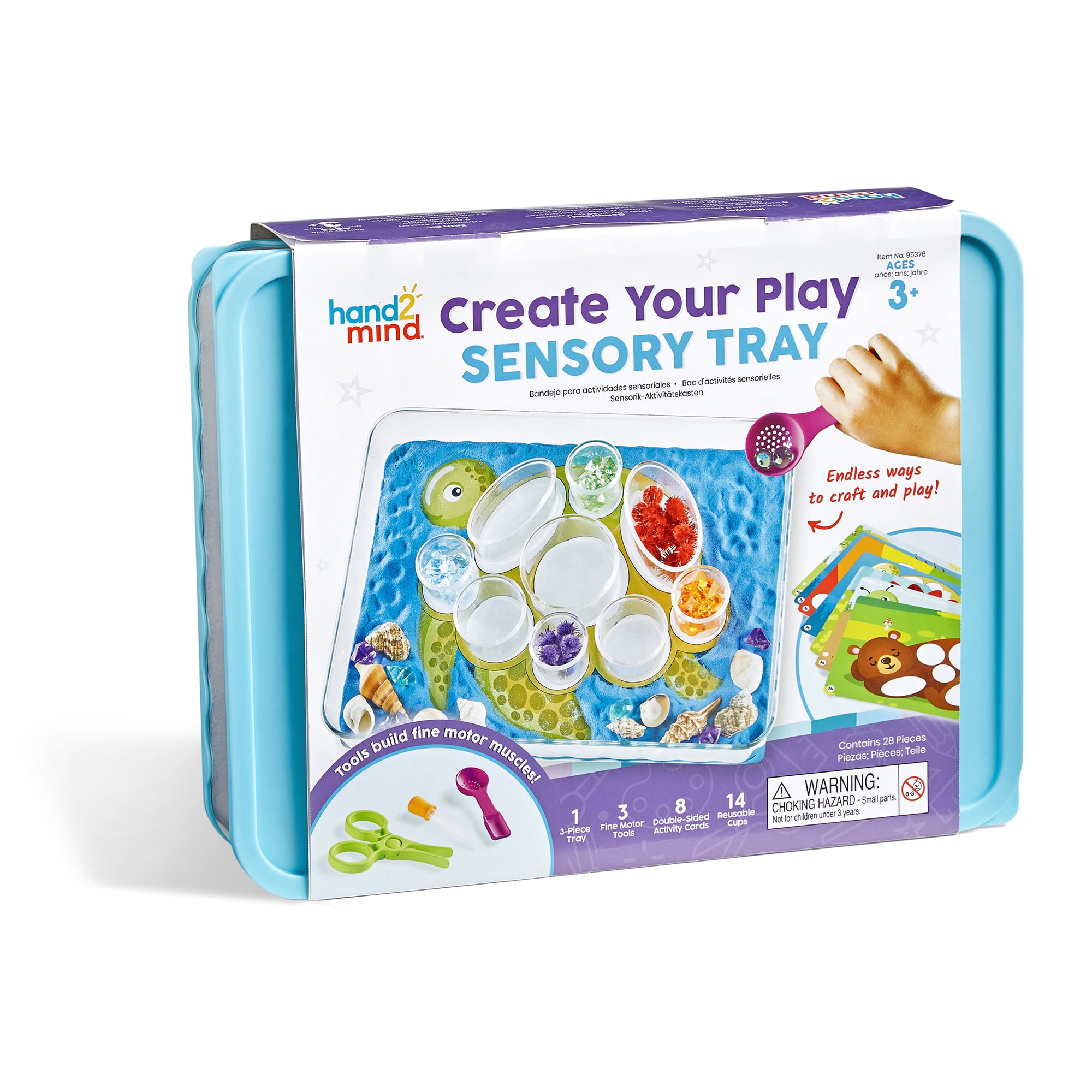 Hand2Mind Create Your Play Sensory Tray 