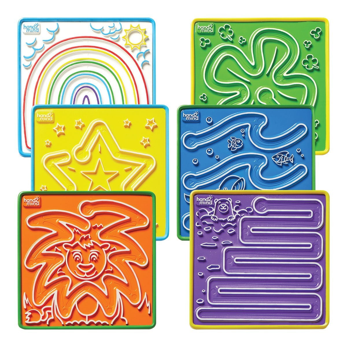 Kaplan Early Learning Company Mindful Mazes - 6 Double-Sided Boards