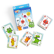 Hand2mind Numberblocks أوراق اللعب ألعاب الرياضيات للأطفال ، 6.75 × 5 × 1.75 ، كرتون 54 قطعة
