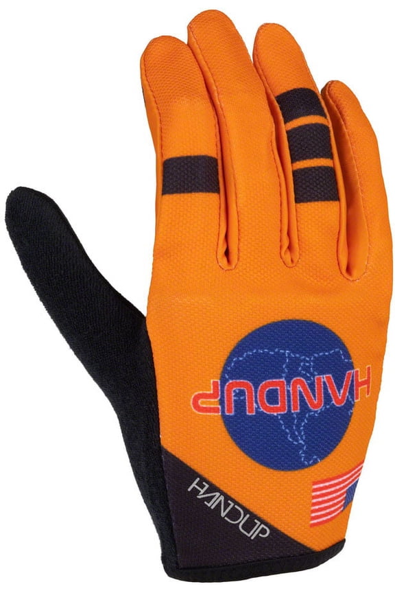 Most Days Gloves - Shuttle Runners Orange, Full Finger, Medium
