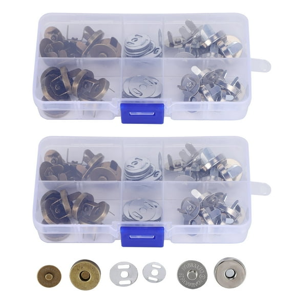 Handbag Button, Designed With Back Lining, Buckle Button, Easy To Fix And Secure  Built-In For Crafts Sewing