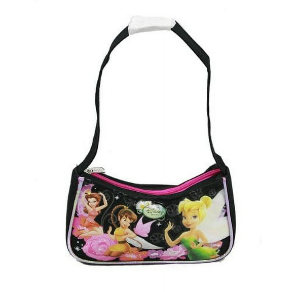 Handbag - Disney - Tinkerbell - Black New Hand Bag Purse Girls Gifts a00184