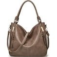 thumbnail image 1 of Handbag Evening Clutch Messenger Style Purse Vegan PU Leather Crossbody Shoulder Bag (grey), 1 of 6