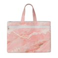 thumbnail image 1 of Handbag File Bag 15×10.6in Large Capacity Double Pocket Designed For Work Travel Travel Shopping Pink Marble_4, 1 of 8