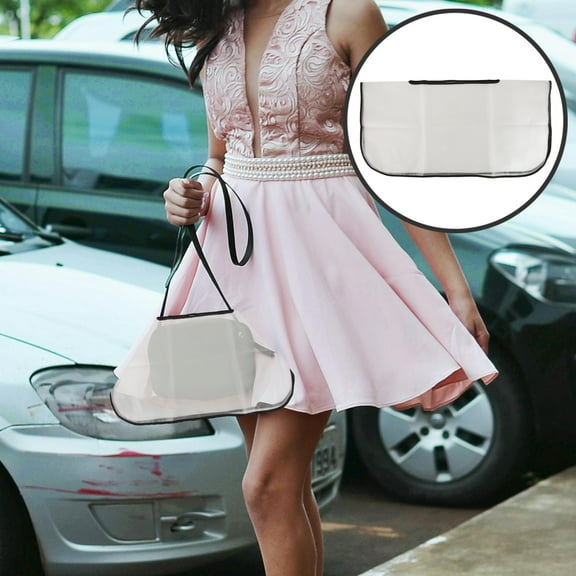 HEANUJJ Waterproof Transparent Handbag Rain Shield Durable and Easy to Clean Cover