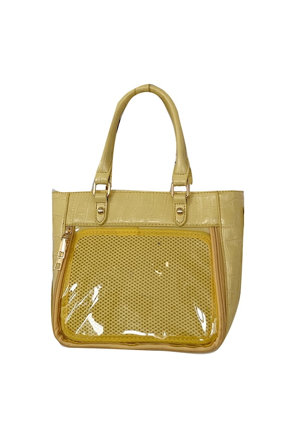 Handbag Shoulder Bag Tote Bag for Women Professional Women with Crocodile Pattern PU Leather Medium Size Multiple Compartments Zipper Closure Elegant Style for Daily Commute Office Shopping Weekend O