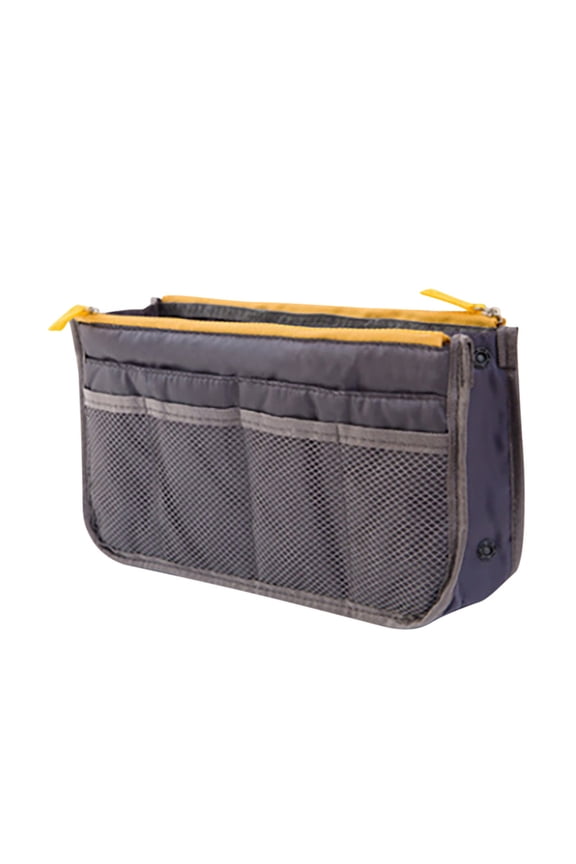 Handbag Storage Bag - Large Cosmetic Bag, Travel Purse Insert Organizer, Multifunctional Liner Organizer, Zippered Tidy Bag, Soft Polyester Oxford Cloth, Portable Handbag Organizer, Travel Women