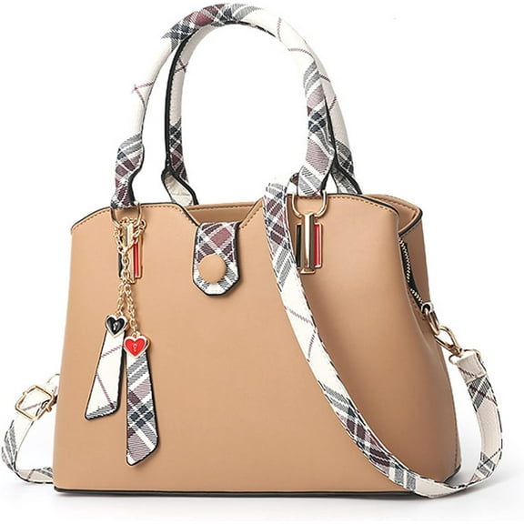 Handbags Bag for Women's Soft Faux Leather Tote Shoulder Bags Big Capacity Crossbody Bag for Office Travel