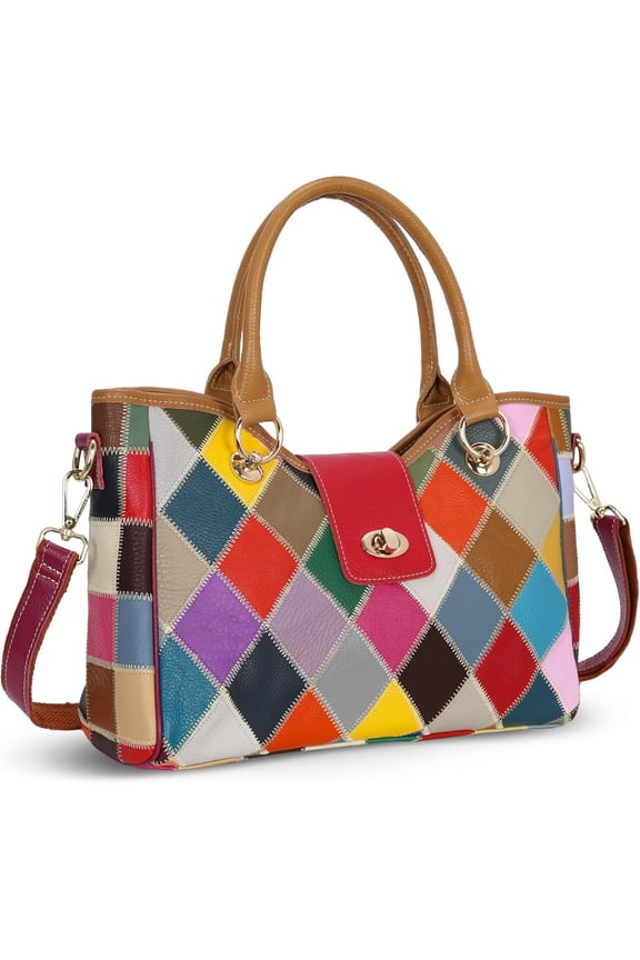 Handbags Colorful Purses for Women Crossbody Bag Multi-color Tote Purse Designer Hobo Bag