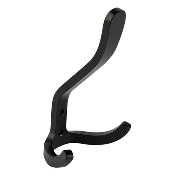 Handbags Hats Kitchen Utensils Scarves Shopping Bags Umbrellas Wall Hanging Aluminum Alloy Black Hook Home Improvement