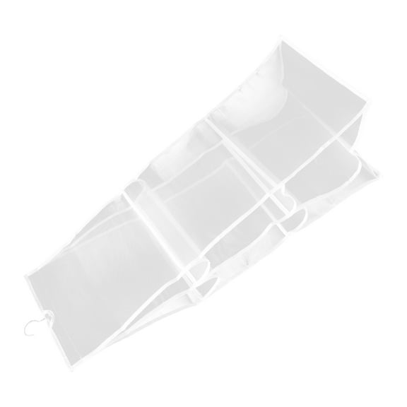 Handbags Pouch Wallet Transparent Organizer Shelf Storage Hanging Locker Box Home Closet Perspective Grid