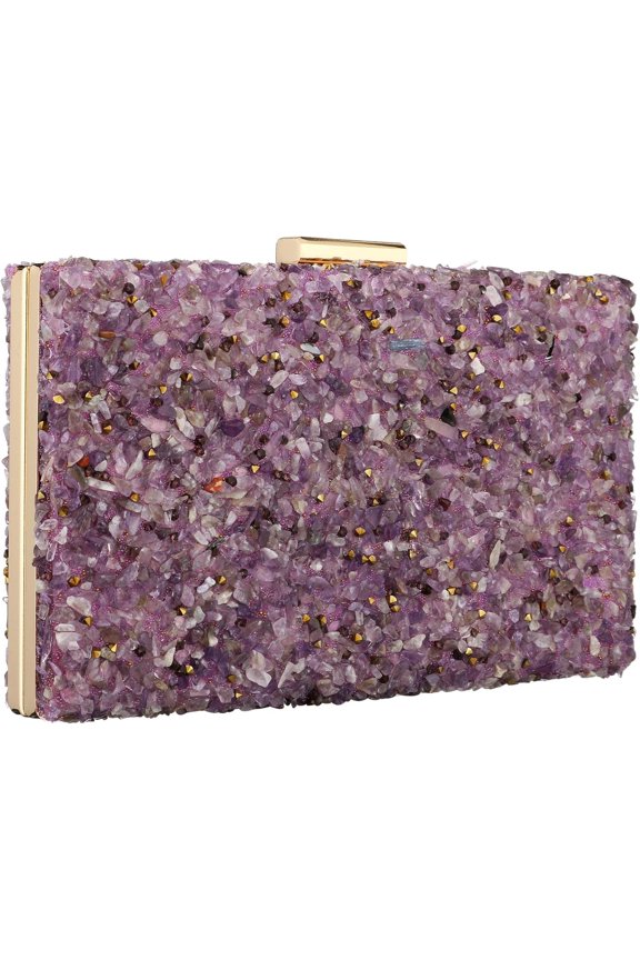 Handbags for Women Perspex Geometric Evening Clutch Bag Elegant Purses Box Crossbody Bag for Wedding Banquet Prom