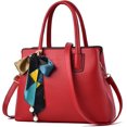 thumbnail image 1 of Handbags for Women Shoulder Bags Soft PU Leather Crossbody Bag Multi-Pocket Tote Bags and Purses, 1 of 7