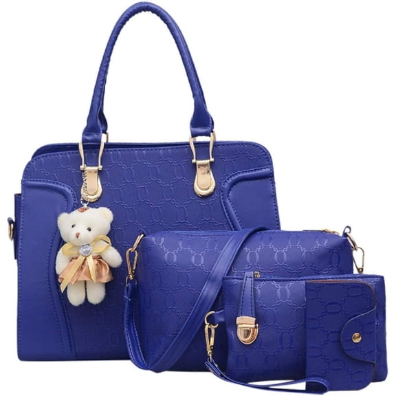 Handbags for Women Shoulder Bags Tote Satchel Hobo 4pcs Purse Set