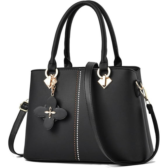 Handbags for Women Soft PU Leather Large Capacity Ladies Handle Satchel Shoulder Tote Bags with Multiple Pockets