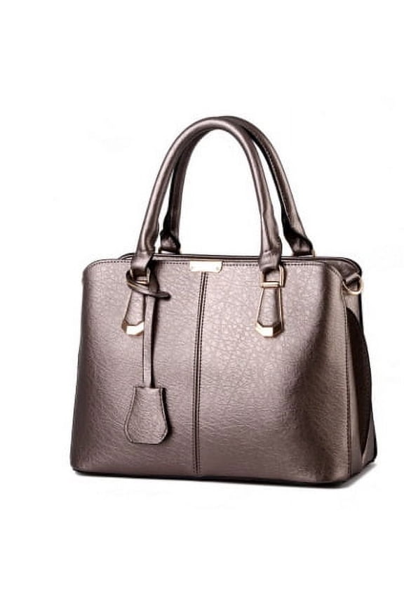 Handbags for Women with Multiple Internal Pockets in Pretty Color Combination, Women's Satchel Handbag