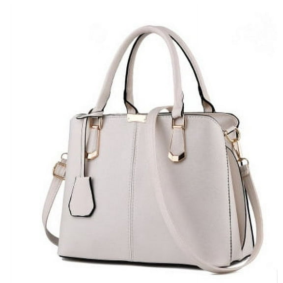 Handbags for Women with Multiple Internal Pockets in Pretty Color Combination, Women's Satchel Handbag