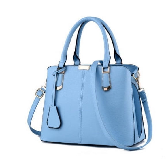 Handbags for Women with Multiple Internal Pockets in Pretty Color Combination, Women's Satchel Handbag