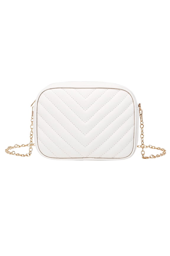 Handbags for Womens Xhshgfbi,Trend Chain Shoulder Bag Purse Practical Messenger Bag Fashion Simple Stripe Grey Bag