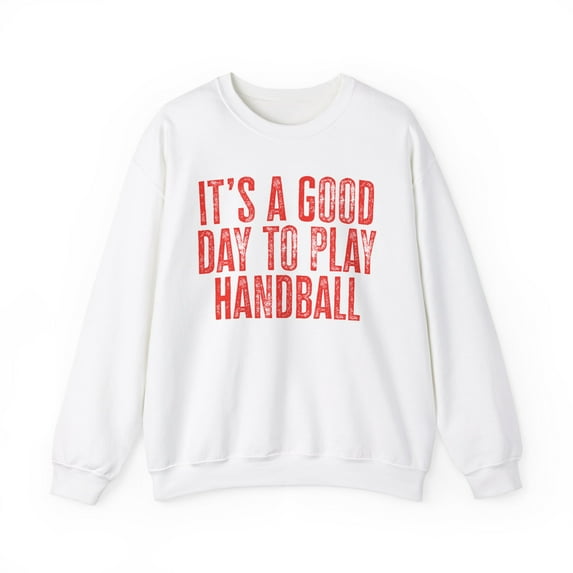 Handball Sweatshirt Gifts Crew Neck Shirt Long Sleeve Unisex