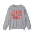 thumbnail image 1 of Handball Sweatshirt Gifts Crew Neck Shirt Long Sleeve Unisex, 1 of 7