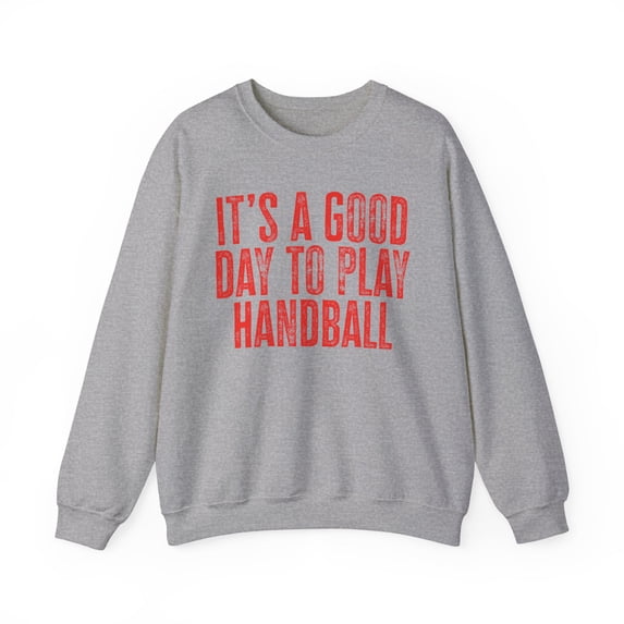 Handball Sweatshirt Gifts Crew Neck Shirt Long Sleeve Unisex