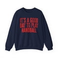 thumbnail image 1 of Handball Sweatshirt Gifts Crew Neck Shirt Long Sleeve Unisex, 1 of 7