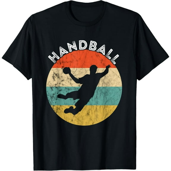 Handball Vintage Retro Handball Player Handball Game T-Shirt
