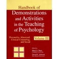 thumbnail image 1 of Pre-Owned Handbook of Demonstrations and Activities in the Teaching of Psychology: Volume 1: Introductory, Statistics, Research Methods, and History; Volume 2: (Paperback) 0805817921 9780805817928, 1 of 1