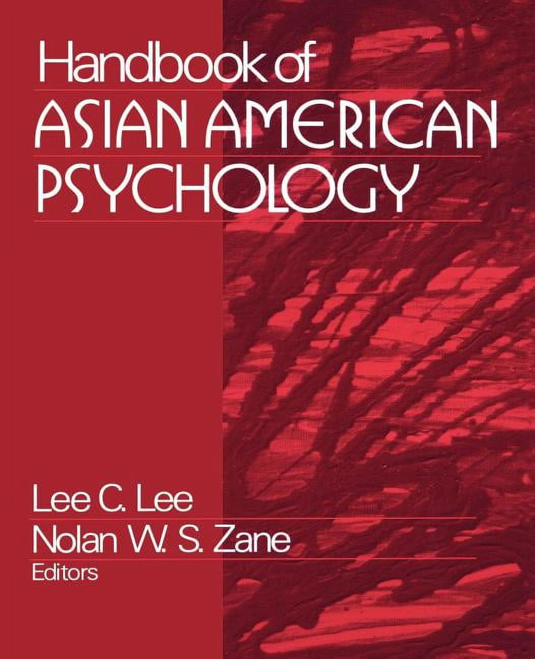 Handbook of Asian American Psychology, (Paperback) - Walmart.com