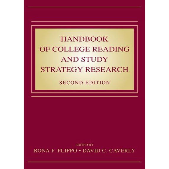 Pre-Owned Handbook of College Reading and Study Strategy Research (Paperback) 0805860010 9780805860016