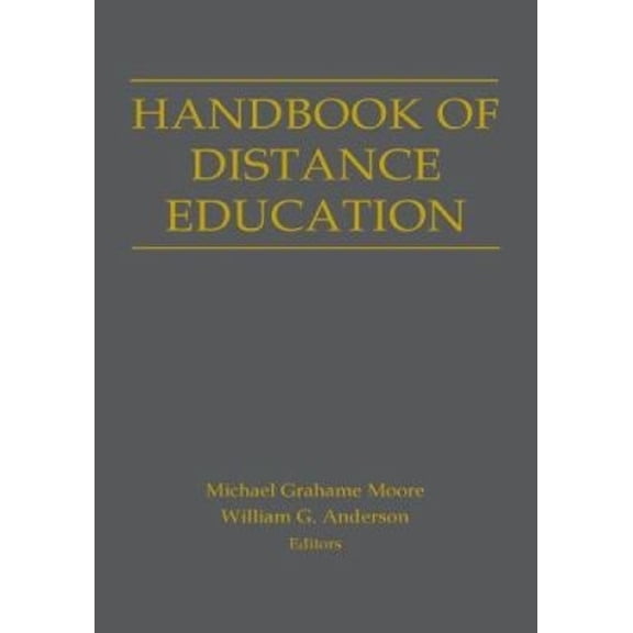 Pre-Owned Handbook of Distance Education: Second Edition (Hardcover) 0805839240 9780805839241